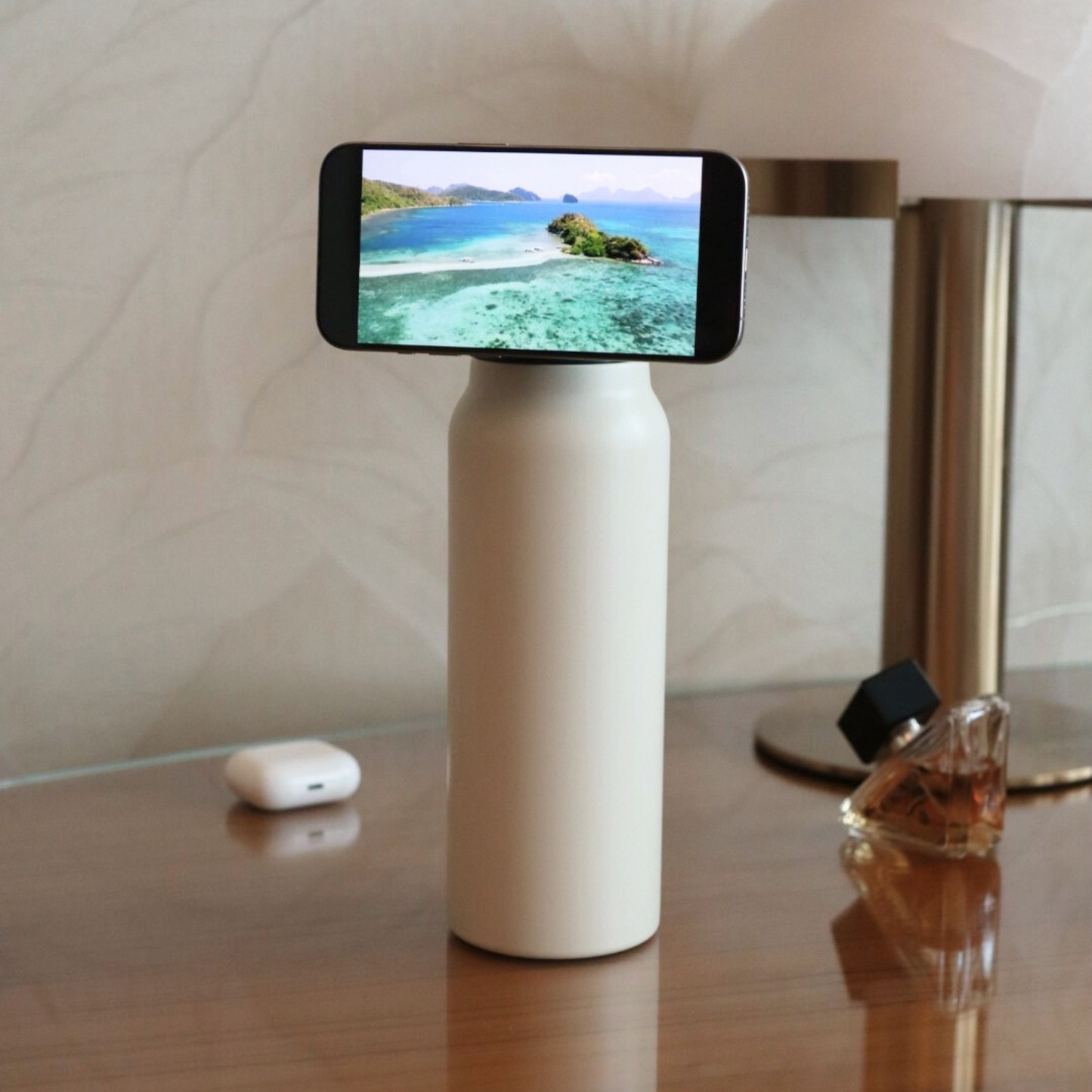 Magnetic Tripod Water Bottle