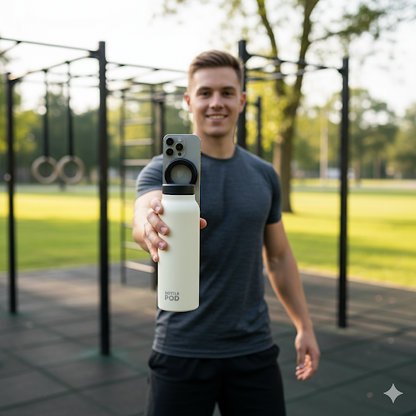 Magnetic Tripod Water Bottle